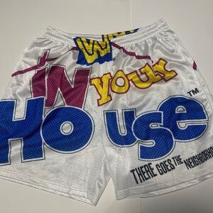 Chalk Line WWF WWE In Your House Retro Shorts